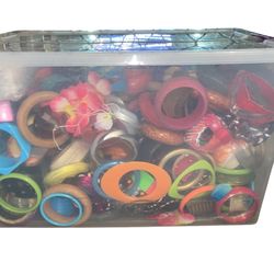Huge Vintage Bracelet and Bangle Lot 