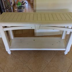 Wood T.V. Stand