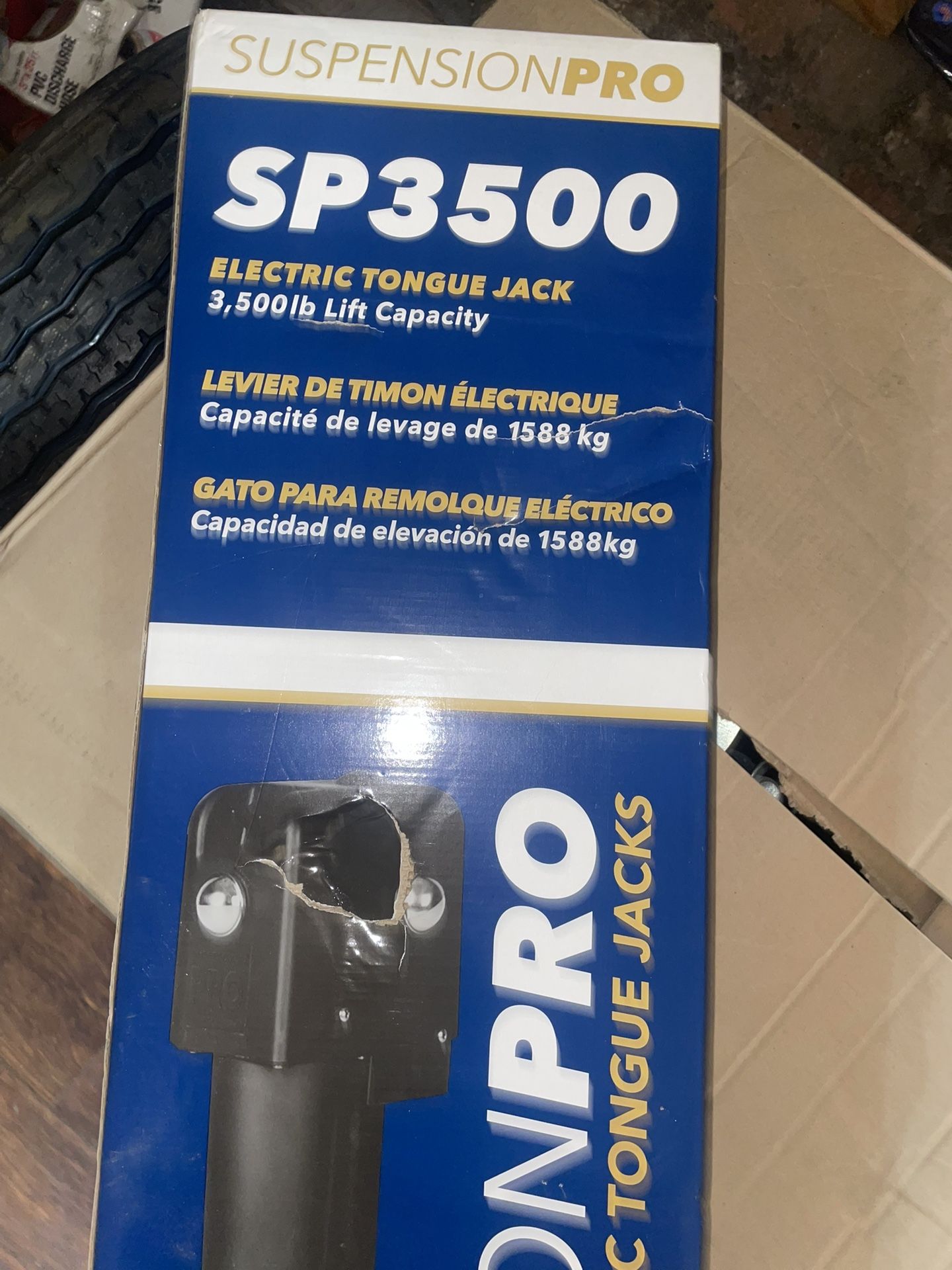 SP3500 Electric Tongue Jack New