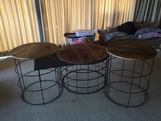 Tables. Coffee Table and 2 End Tables