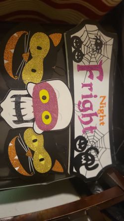 Halloween Wooden Signs