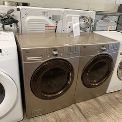 Kenmore elite washer and dryer set electric with warranty