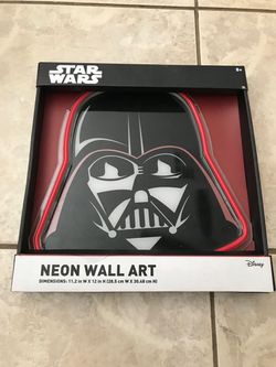 Star Wars Neon Wall Art