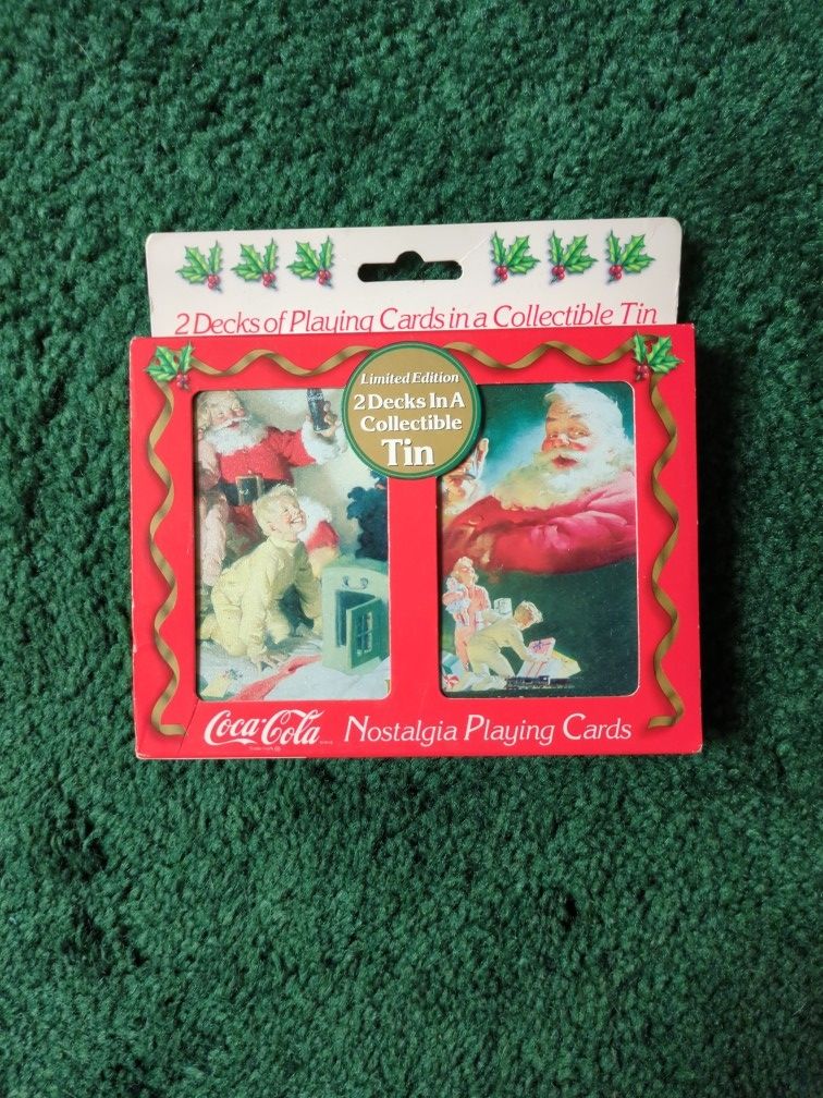 1996  Limited Edition Coca Cola Playing Cards 
