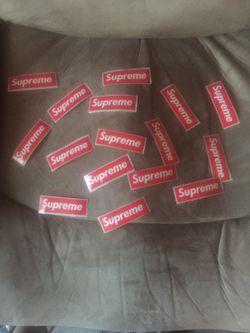 Supreme stickers