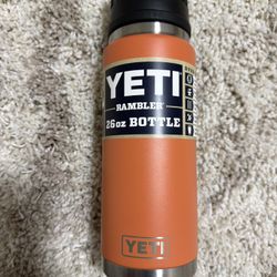 New Yeti Bottle Orange