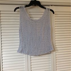 Women’s Crocheted Vest (size XL)