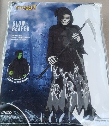 Glow Reaper Halloween Costume