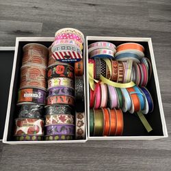 Lot Of 50 Rolls Of Ribbon
