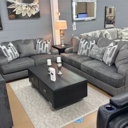 Sofa And Loveseat Available In Light Brown