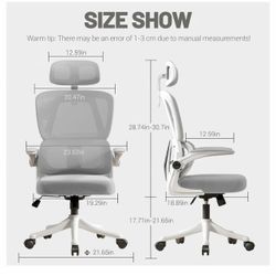 Ergonomic High‑Back Office Chair