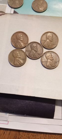 Wheat Back Pennies 5