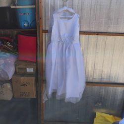 White Child Dress