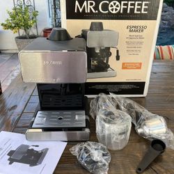 Mr Coffee Mini Espresso Machine 
