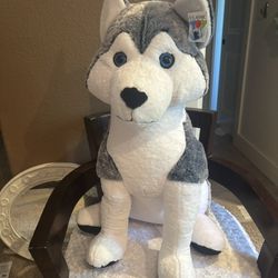 Giant Plush Wolf/Husky