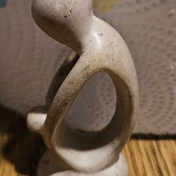 VTG FIGUREN MINIMALIST ABSTRACT PARENT WITH CHILD COLLECTIBLE SMALL STATUE