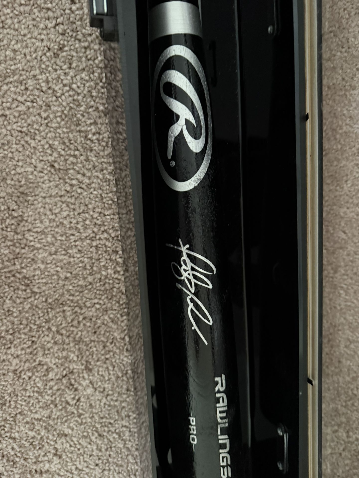 Tatis Jr Bat Autographed