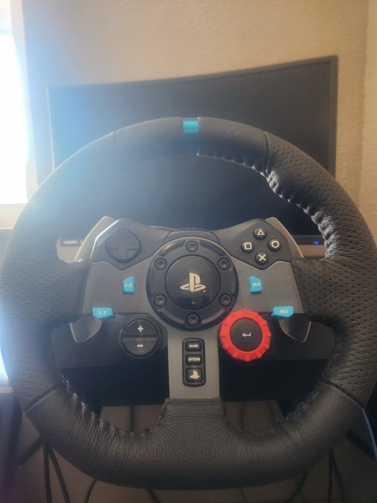 Ps4/ps5 Stering Wheel With Pedals