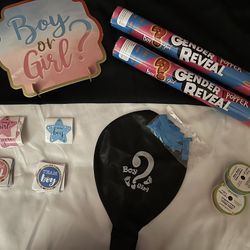 BOY GENDER REVEAL
