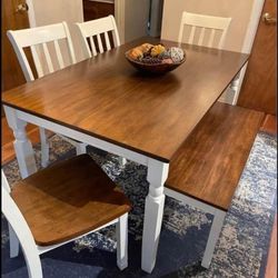 Brand New 🆕 6 Piece Dining Set #Only $39 Down Payment with Financing 💥 No Needed Credit Check