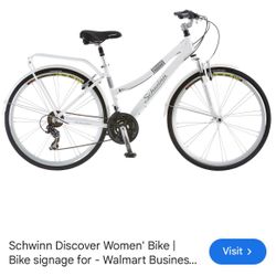 Schwinn Woman’s Bicycle 28” White 
