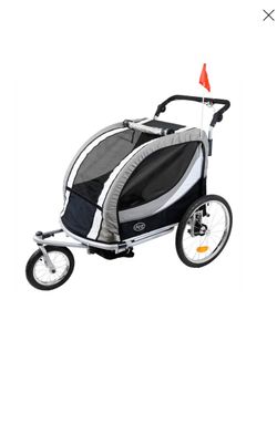 Deluxe 3in 1  Bike Trailer