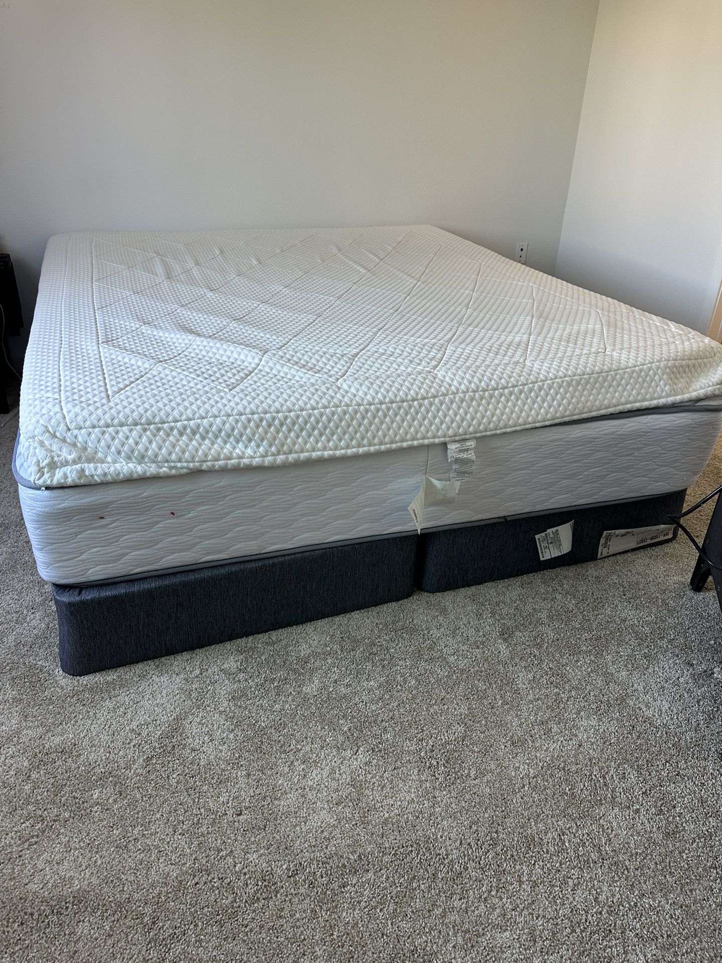 CA King Mattress And Box Spring