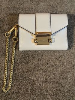 Michael Kors Whitney Small Leather Chain Wallet - New With Tags (Soft Pink)