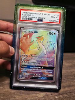 PSA 10 Lugia GX Rainbow Secret Rare #227