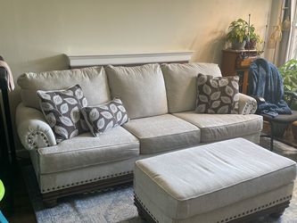 Ashley couch And ottoman