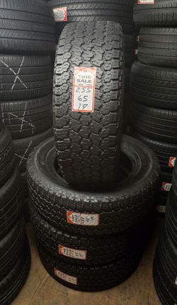255 65 19 GOOD YEAR WRANGLER ALL TERRAIN 114H