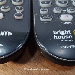 Spectrum / Time Warner or Brighthouse Networks Cisco Samsung Universal Remote