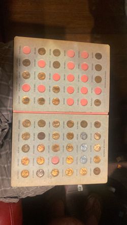 1930 to 1950 penny collection