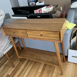 West Elm Mid Century Mini Console Table 