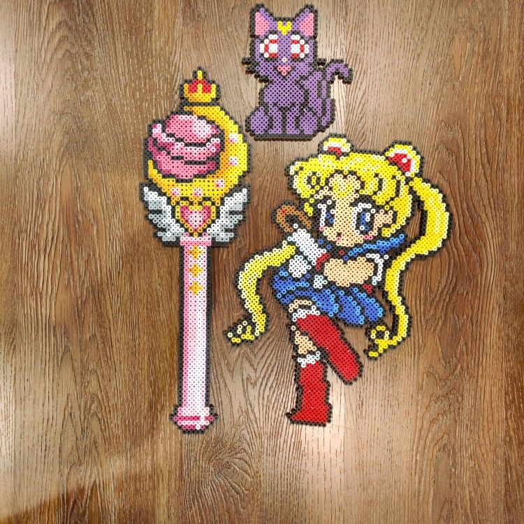 Sailormoon perler Set