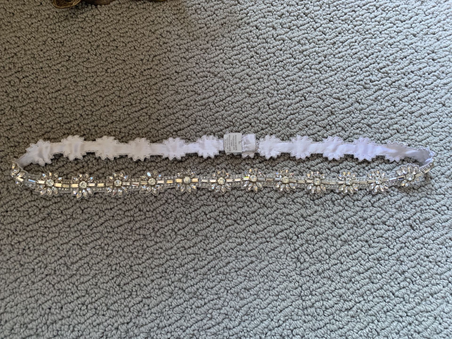Wedding Dress Jeweled Belt or Sash- BHLDN Anthropologie