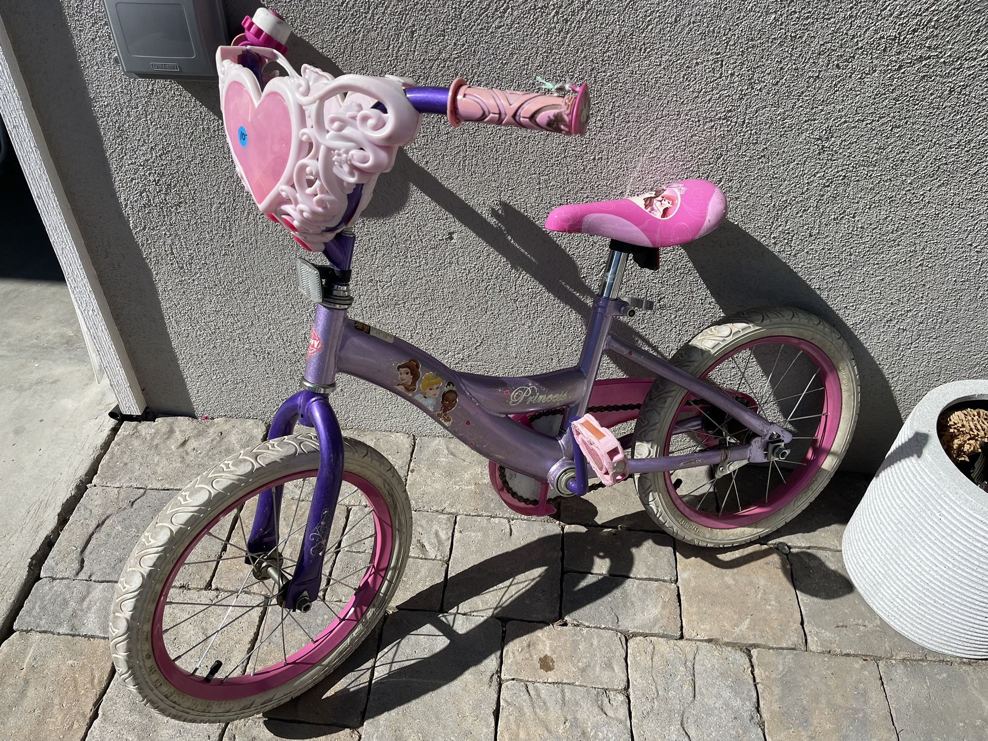 Pink Princess Bike For girls 