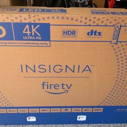 4K Insignia 65” LED TV… 