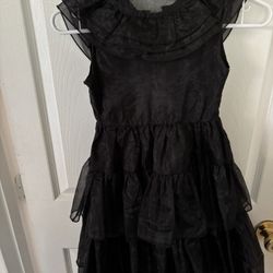 Girls Wednesday Halloween Costume 