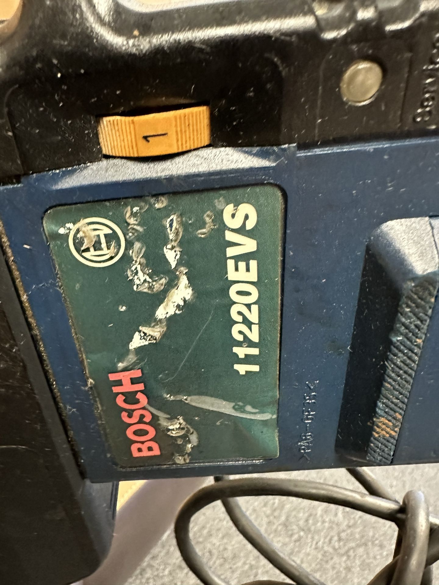 Bosch Hammer 11316EVS Demolition Hammer.