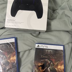 Doom The Dark Age And Ps5 Controllers 
