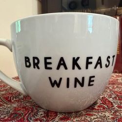 Large Breakfast Wine Mug