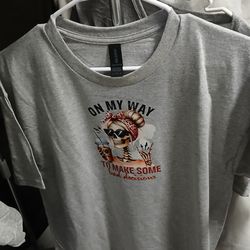 Gray t-shirt $20 each