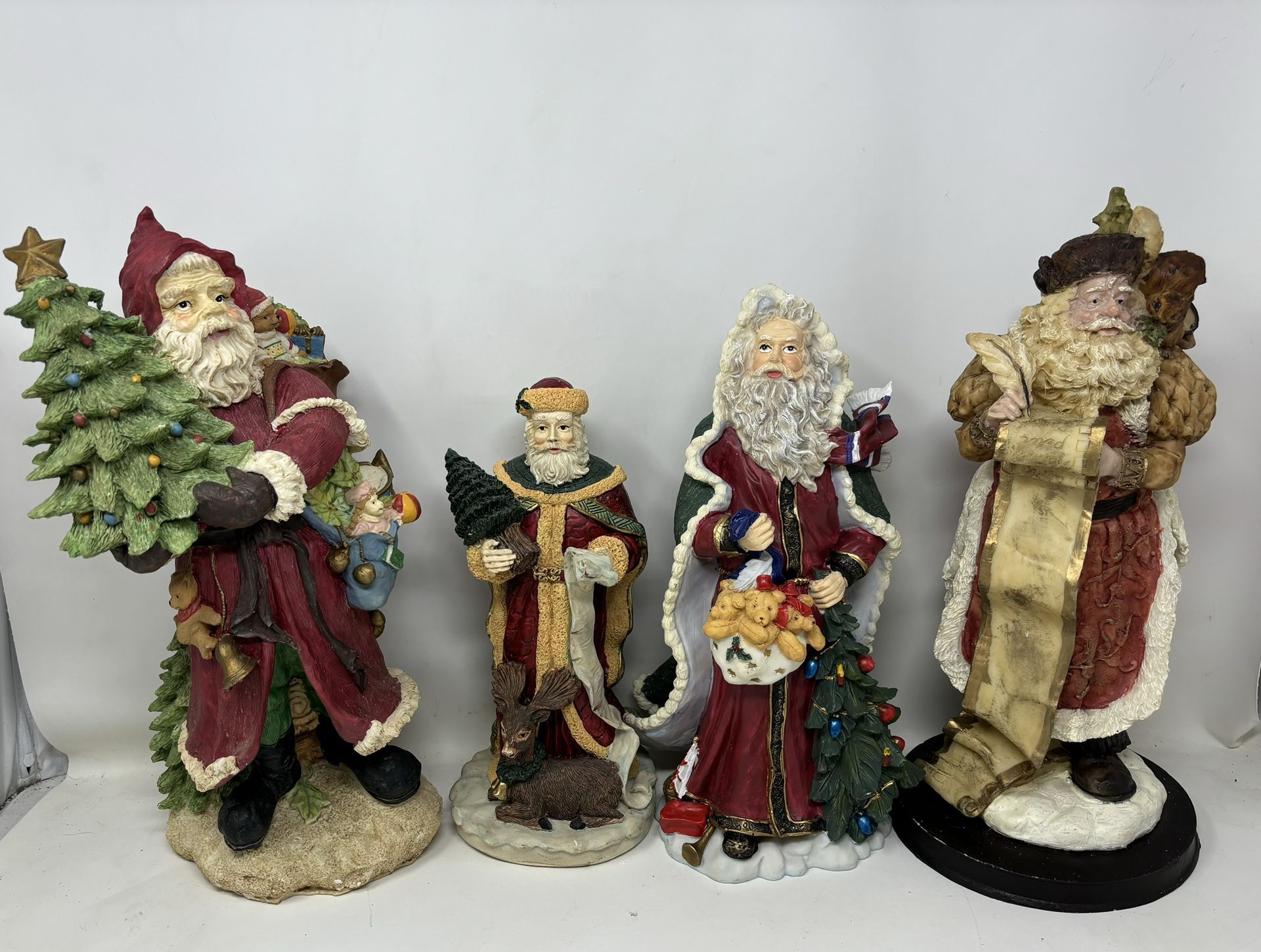 Santa Christmas Statue Collection 
