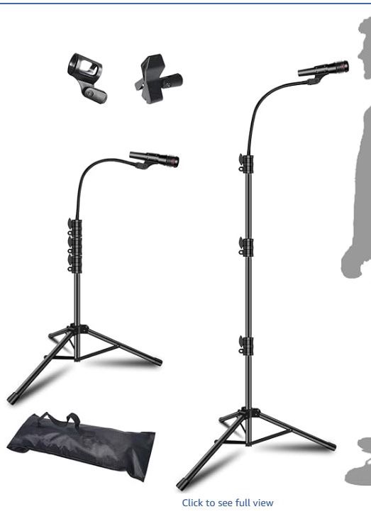 10 Lightly Used Mic Stands