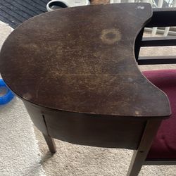 1930S Mid Century Gossip Bench, Telephone. Almost Perfect Condition., 