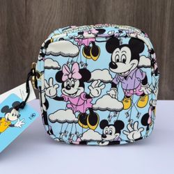 Stoney Clover Lane X Disney MICKEY & MINNIE Mouse Parade Balloon MINI POUCH Bag