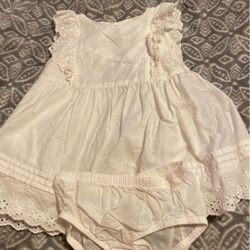 White Babygirl Dress