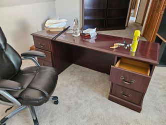 Wood desk