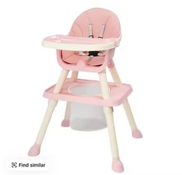 Sillita para comer rosita nueva